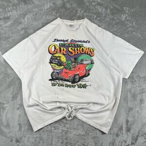 VTG 90’s Darryl Starbirds Exotic Car Shows Ed Roth Rat Fink Graphic Tee 3XL